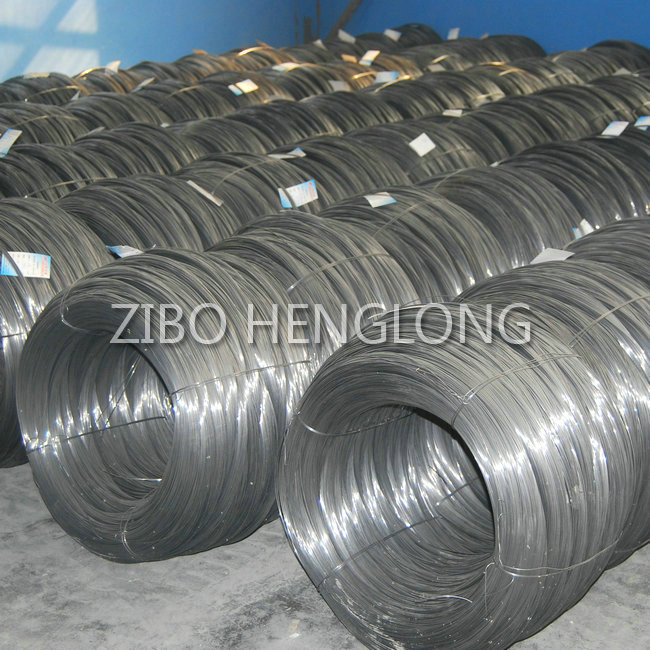 Spring steel wire